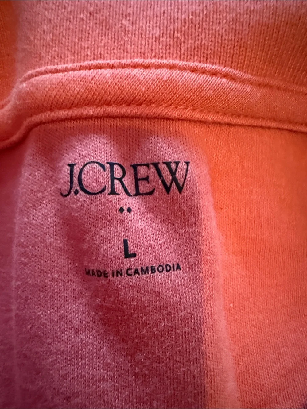 J. Crew Polo (coral)